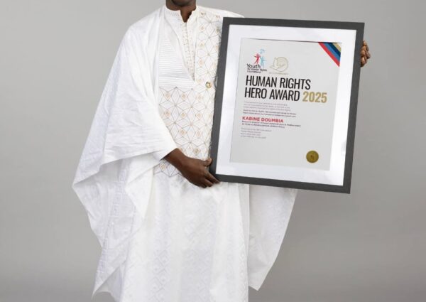 Kabine Doumbia, Lauréat du Prix Héros des Droits de l’Homme 2025 aux Nations Unies